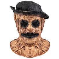 Helovino Šiaudinio žmogaus latekso kaukė vakarėliui, cosplay Style 5 black