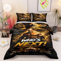The Undertaker Wrestling Theme Bedding Set (1 duvet cover, 2 pillowcases, duvet not included) 220x240cm