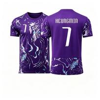 South Korean Fan Football Jersey, Son Heung-min Football Jersey, Breathable and Quick-drying Unisex Jersey. S