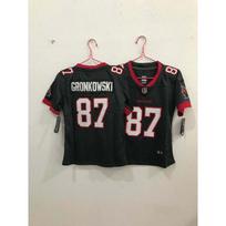 Kids NFL Tampa Bay Buccaneers Embroidered Football Jersey - Brady Gronkowski Mayfield M