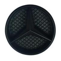 1X·3D ABS Car Front Grille Badge for Mercedes Benz W204 2006-2012 B/V class 2005-2010 Cover Star Logo Grid hollowed-out label