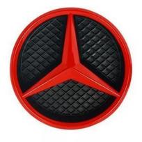 1X·3D ABS Car Front Grille Badge for Mercedes Benz W204 2006-2012 B/V class 2005-2010 Cover Star Logo Grid hollowed-out label