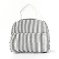 Compact Corduroy Insulated Lunch Bag Large Capacity Portable Thermal Lunch Bag Hand-Held Minimalist Handbag Picnic