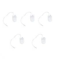 Socket Batteries Container Coin Cell Battery Case Button Battery Holder Battery Storage Boxes skaidri