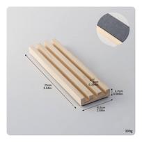 Wooden Tile Rack Robust Tray Compact for Tabletop Games