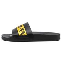OFF-WHITE Industrial Logo Slides Men's OMIC001C99MAT0011018 EU 42 gray