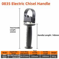 Adjustable Front Electric Hammer Handle 60-65 mm Clamping Range Hammer Handle Design Impact Drill Handle Pistol Grip