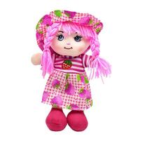 Cute 25Cm Rag Dolls With Hat Cartoon Soft Kawaii Fruit Skirt Hat Girls Stuffed Plush Sleeping Toy Birthday Christmas Gifts 25CM