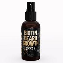 Derm Dude Biotin Beard Growth Spray for Men | Formulated with Biotin and Bamboo Extract for Hair Growth | Promotes a Thicker, Fuller Beard | F