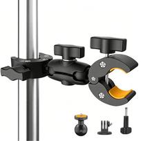 Siurbiamas automobilinis laikiklis Insta360 x4, x3, x2, x, One RS, R, GoPro kamerai 5 in 1 siurbiamas laikiklis veiksmo kameroms, asmenukės lazda