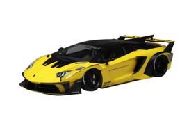Aoshima Bunka Kyozai Liberty Walk 25 LB Silhouette Works Aventador GT Evo Plastic Model Kit Co., Ltd. (AOSHIMA) 1/24 No. Ver.1 yellow