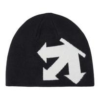 DESCENTE Black White fleece hat Black OS juoda