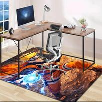 Naruto Design Area Rug - Non-Slip, Soft & Cozy Floor Mat for Living Room, Bedroom, Office - Indoor/Outdoor Decorative Carpet 80cmx120cm