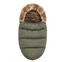 Baby Stroller Footmuff Sleeping Bag With Fleece Lining Warm Thick Winter Use Infants Toddlers 0-3 Years G02-Olive Classic Style