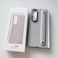 Original For Samsung Galaxy Z Fold 7 Slim S Pen Phone Case with Built-In New Compact S Pen Smartphone Skin Feel Cover SM-F966B For Galaxy Z Fold 7