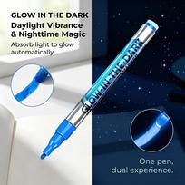 UV Glow Body Paint Pen for Graffiti and Journaling gray