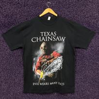 The Texas Chainsaw Massacre Evil Movie Promo Poster T-Shirt Size Large L gray