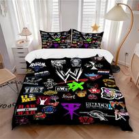 3Pcs Wwe Legends Bedding Sets For All Sizes New 3D Printed Bed Cover Comforter Duvet Cover Pillowcase Bedroom Decoration 140cmx200cm