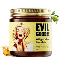 EVIL GOODS! Tallow Honey Balm — Just 5 Simple Ingredients: Tallow, Olive Oil, Manuka Honey, Calendula, Vitamin E black