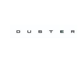 For RENAULT DACIA DUSTER Car Metal 3D Letters Hood Emblem Logo Badge Car Stickers Styling Car Accessories Wording 3D Letter hj67 QM1 juoda