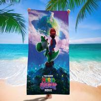 S-Super Marios Bros Microfiber Blanket Quick Drying Beach Towels Oversized Printing Super Absorbent Pool Towel Blanket 30x30cm