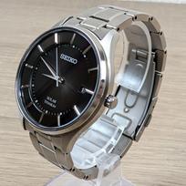 SEIKO Fully Solar Watch, Functional V157-0BX0 gray