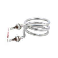 Electric Water Boiler Heating Tube 1pcs Stainless Steel Portable Liquid Heater for Outdoor Camping Use