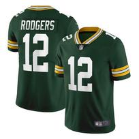 Green Bay Packers 12 Aaron Rodgers Football Jersey Men White S-XXXL M augalų žalia