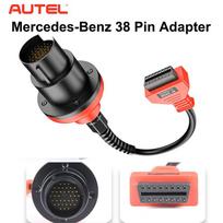 Autel For Benz 38 Pin Adapter, Non-OBD II 38 Pin Male to 16 Pin Female Mercedes Adapter for Autel Scanner MS908 MS906