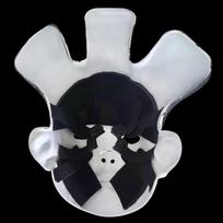 Ghost In The Shell Geisha Robot Mask Japanese Anime Peripheral Props Cosplay Mask geisha mask (adjustable buckle back) black