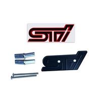3D Metal STI Logo Emblem Car Front Grille Logo Badge Sticker Styling for Subaru Legacy Impreza XV BRZ Forester WRX Levorg Ascent ntye5
