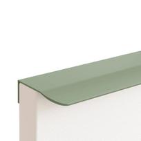 Aluminum Zinc Zinc Alloy Hidden Handles Arc Design Embedded Wardrobe Handles  Drawer Handle Style 9