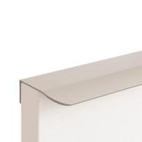 Aluminum Zinc Zinc Alloy Hidden Handles Arc Design Embedded Wardrobe Handles  Drawer Handle Style 6