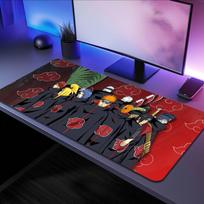 Anime NARUTO Akatsuki Mousepad Large Desk Mat Keyboard Ergonomic Office Rubber PC Nonslip Antifray Home Custom Game 40x80x0.2cm