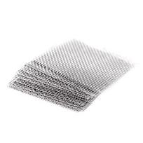 Fish Tanks Aquascaping Mesh Sheets 10 Pack Stainless Steel 10Cm/3.93in Planting Grids for Water Grass and Plant Aquarium Layouts 1