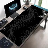 Anime Black Centipede XXL Gaming Mouse Pad Non-slip Stitched Edge Large Desk Mat Keyboard Carpet For Gamer Laptop Desktop 600x300x2mm