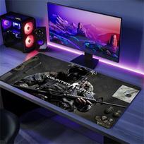 csgo Color Mouse Pad Large Gaming Table Cushion Non-slip Laptop Tablet Big Mousepad XXL Mat Mini PC Playmat With Lock edge 30cmx60cm(11.8x23.6inch) black