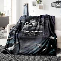 Rammstein Album Art Flannel Blanket Super Soft Warm Cozy Blanket For Sofa Bed Office Travel Allseason Home Decor Gift 100cmx150cm