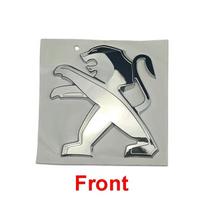 ABS Automobilio Priekinės Galinės Logotipo Emblemos Lipdukai Peugeot 2008 3008 2021 2022 2023 Automobilio Grotelių Bagažinės Ženkliuko Dangtelis Išorės Dekoracija for 2008