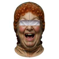 Elastic Fit Old Man Balaclava Face Mask Winter Mask Cover  for Winter Outdoor Sports Cycling 1 white