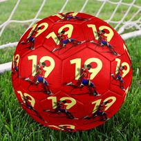 Yamal's Lamine Yamal Football Poster Soccer Ball Size 5 Football Machine-Stitched Indoor/Outdoor Universal Football Surprise Collection Gift zq