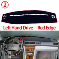 Dashboard Cover Mat Carpet Pad Shade Cape Blanket Car Accessories for Mercedes Benz E Class W124 E 250 420 200 300 1987-1997