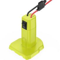 Power Wheels adapteris Ryobi 18V baterijai su saugiklio jungikliu „pasidaryk pats“ baterijos adapterio jungtis Ryobi 18V NiMH/NiCd/Li-ion baterijai