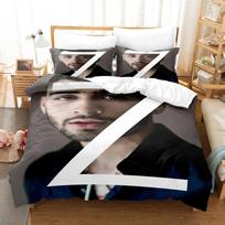 Singer Zayn Malik Bedding Set Twin Queen Size Duvet Cover Pillowcase Kids Adult Fashion Textileextile Luxury Birthday Gift 135×200cm