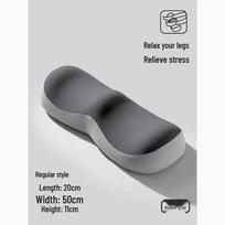 Memory Foam Leg Cushion for Vein Pressure Relief - Foot Elevation Pillow for Pregnant Women & Beauty Salon 50x20x11 cm gray