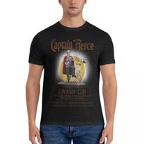 Captain Pierce Hawkeye MASH Swamp Gin T-Shirt XL juoda