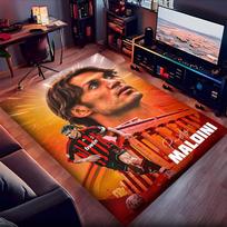 Maldini Polyester Carpet, Soft Indoor Mat for Office Chair, Living Room, Computer Desk - Decorative Home Office Rug Design 80cmx120cm