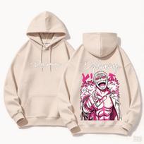 One Piece Graphic Hoodies Autumn Winter Men Manga Vintage Oversized Unisex Streetwear Trendy Sports Graphic Y2k Short Sleeves Classic M