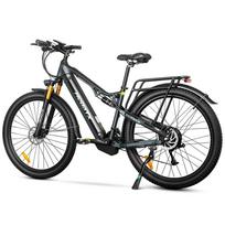 Hedatx TX19 All-Terrain Electric Bicycle 1000W Motor Men's E-Mountain Ebike 48V 19.2Ah Battery, 29 Inch Adult E-Bike with 27 Speed Shimano E-Bike pilka