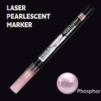 Leto Super Metallic Model Marker Pearlescent Oil Based Paint Repair Pen Assembly Painting Tools Diorama Kit Modeling DIY 8Colors gray